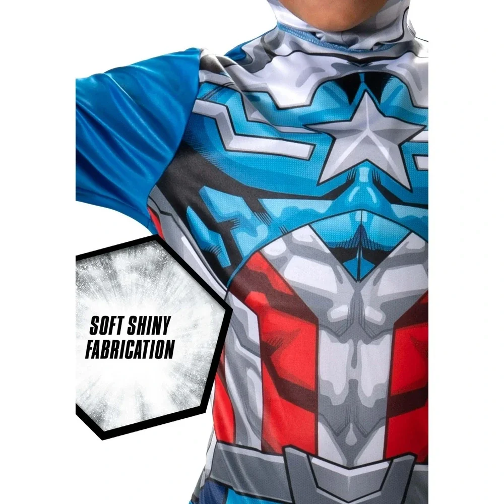 Boy's Marvel The Falcon Winter Soldier CAPTAIN AMERICA Halloween Costume L 12-14